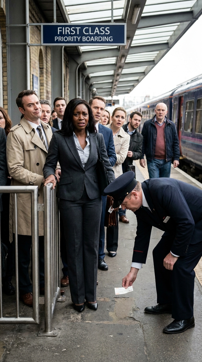 [FULL STORY] Cops shoved a Black woman out of the first-class train line and called her ticket fake.
