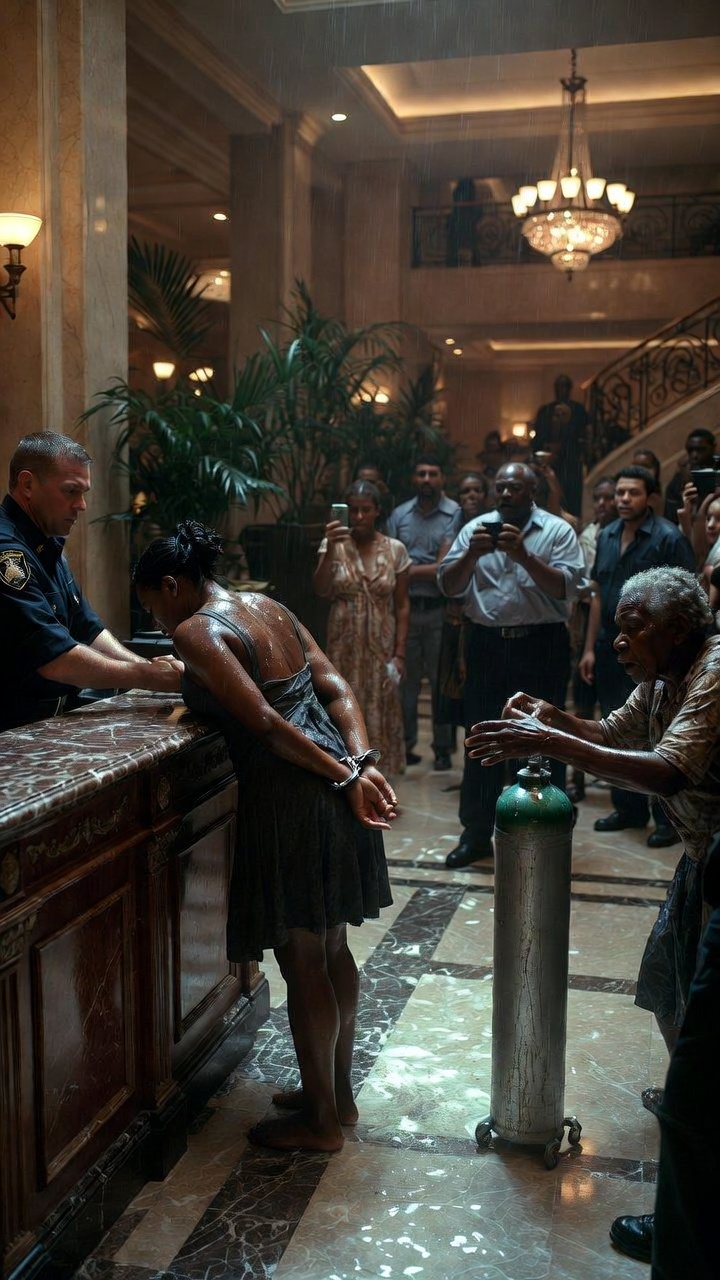 [FULL STORY] They handcuffed a Black woman in a soaked dress for 'credit card fraud' before a storm-evacuation crowd.