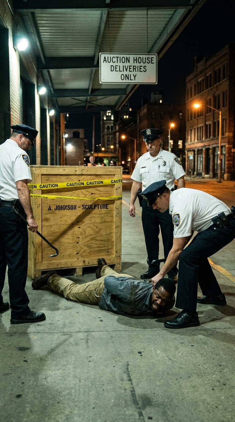 [FULL STORY] They accused the Black delivery driver of stealing a million-dollar sculpture — while his signature was on the crate.