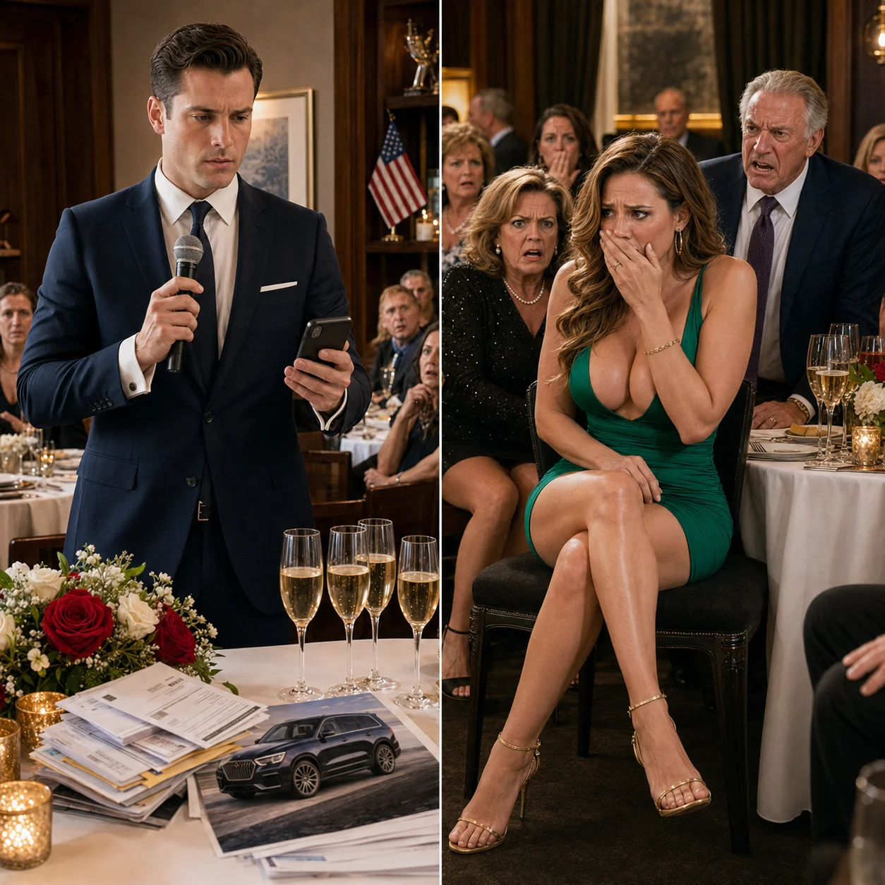 My Wife Humiliated Me in Her Anniversary Toast, So I Played the Voicemail Proving She Was Pressuring Me to Buy Her a $60K Lexus