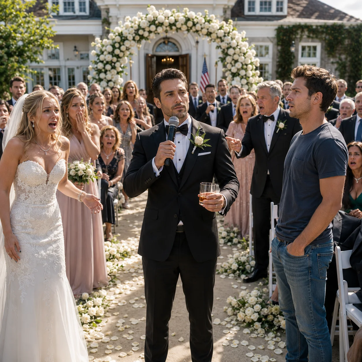 I Overheard My Fiancée Dreaming About Her Ex Crashing Our Wedding, So I Made Her Movie Fantasy Come True