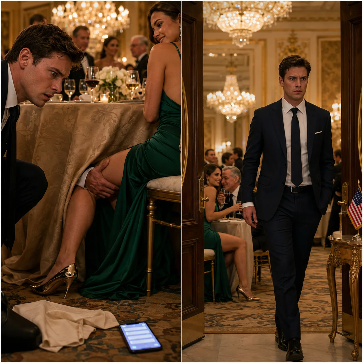 My Girlfriend Said I Was “Insecure”—Then I Caught Her Boss’s Hand on Her Thigh Under the Table at a Gala… What Happened Next Was Pure Karma